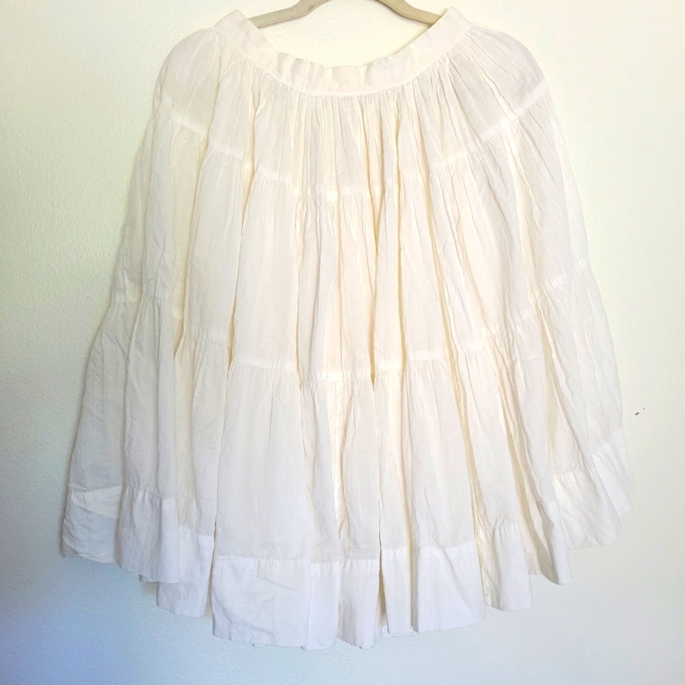 COPY - Vintage handmade cotton petticoat skirt